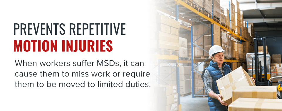 Reduce Worker Repetitive Motion Injuries in the Warehouse