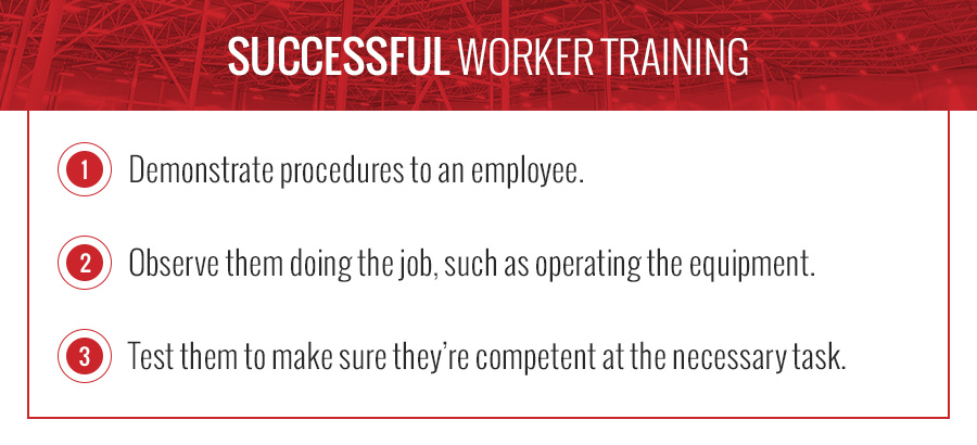 Successful Worker Training in the Warehouse